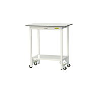 【直送品】 山金工業 ワークテーブル ワンタッチ移動タイプ SUPUH-960TT-WW 【大型】