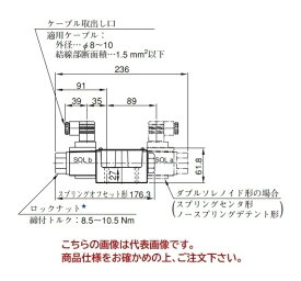【直送品】 油研工業 DSG-03シリーズ電磁切換弁 DSG-03-3C60-A200-N-50