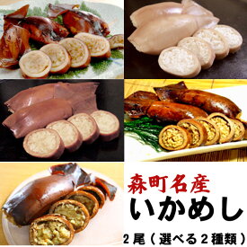いかめし 森町 2尾入×2袋入 希望の種類を選択ください ポスト投函 メール便 送料無料 ホワイトデー ひな祭り 花見