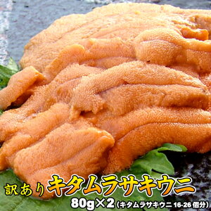 うに 塩水うに 塩水ウニ 訳あり ムラサキウニ 80g×2 送料無料 ※沖縄は送料別途加算 御中元 キャンプ 夏祭り
