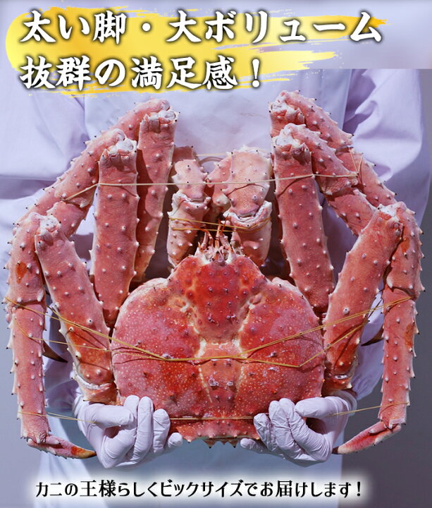 楽天市場】【北海道 噴火湾産】 タラバガニ 4kg 前後 鮮度抜群 国産 