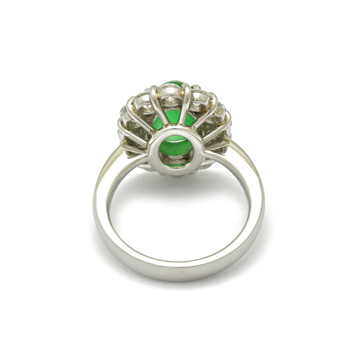 楽天市場】【20％OFF】 Pt900 翡翠 リング 12号 GIA 鑑別書 プラチナ  