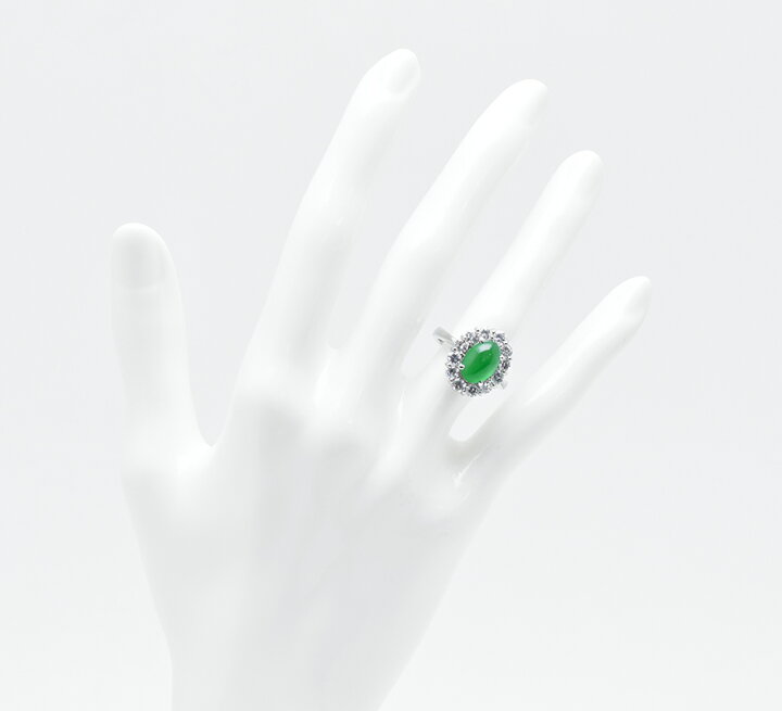 楽天市場】【20％OFF】 Pt900 翡翠 リング 12号 GIA 鑑別書 プラチナ  