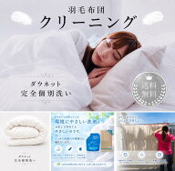 羽毛布団クリーニング 完全個別洗いコース 他人の布団と混ぜない 宅配クリーニング ダウネット