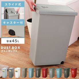 ゴミ箱 おしゃれ 45リットル 45L 分別 くず入れ スリム ふた付き キッチン ダストボックス シンプル かわいい 縦型 縦 臭わない スライドペール 北欧 リビング インテリア アースカラー 寝室 洗面所 台所 一人暮らし リビング 薄型 ブラウン グリーン ホワイト 白 新生活