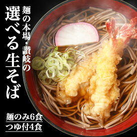 楽天スーパーDEAL30%ポイントバック！ 1000円 送料無料 ポッキリ！選べる 讃岐の生そば 6食 4食つゆ付 送料無料 お歳暮 御歳暮 歳暮 ギフト ご当地グルメ ご当地 グルメ プレゼント 内祝い 贈答用 年越しそば 年越し蕎麦 送料無 お取り寄せ