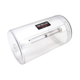 お得なお試し価格！ネクタイ 収納 ケース ネクタイケース Mr.クルクル 軽量 半透明で中身が見える 出張 旅行 クールビズ 携帯用 個別 保管 整理 コレクション ディスプレイ 日本製