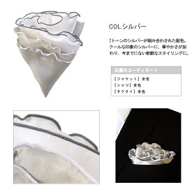 ポケットチーフ 結婚式 フォーマル メンズ 無地 ラウンド ダブル リバーシブル シルク 日本製 メール便 送料無料