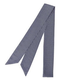 細い スカーフ ストール リボンタイ 手持ちのシャツがボウタイブラウス風に！千鳥格子 チェック 5cm幅 手結び 日本製 メンズ レディース メール便 dplus arts【楽天倉庫から直送 365日出荷】