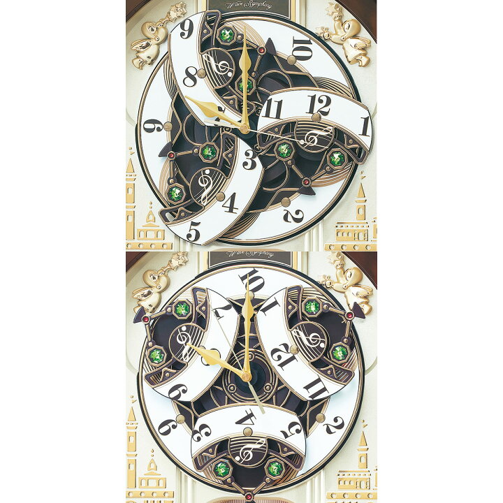 楽天市場】RE579B 電波からくり時計 SEIKO セイコー からくり 