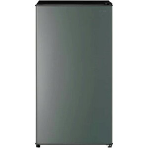 冷蔵庫 右開き 90L 1ドア 直冷式 アクア ダークシルバー AQR-9R-DS AQUA 【時間指定不可】【離島配送不可】