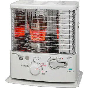 \10/30 当店最大P5倍※要エントリー/お取り寄せ 電池レス石油ストーブ 木造(戸建)6畳まで コンクリート(集合)9畳まで 手回し点火 トヨトミ ホワイト RS-G2424-W TOYOTOMI 【北海道・沖縄・離島配