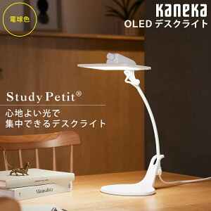 ������ OLED�i�L�@EL�j�f�X�N���C�g 2���^�C�v �d���F �J�l�J Study Petit �z���C�g SK-3141WH KANEKA �y�k�C���E����E�����z���s�z