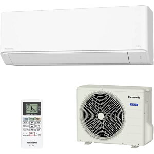 ���[���G�A�R�� 2.8kW ���10���p �C���o�[�^�[��g�[�����^�C�v �p�i�\�j�b�N Eolia �G�I���A F�V���[�Y �N���X�^���z���C�g CS-286DFL-W Panasonic �y���Ԏw��s�z�y�����z���s�z