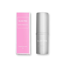 BLUSH PINK（ブラッシュピンク） フローラル香り 練り香水 スティック フレグランス アルコールフリー 7.8g　持ち運び　プレゼントやギフトにお勧め　メンズ　レディース　男女使える香水