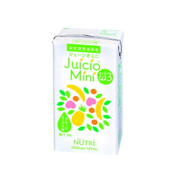 Jucio Mini ω3 ジューシオ ミニ オメガ3フルーツミックス味 125ml 12本