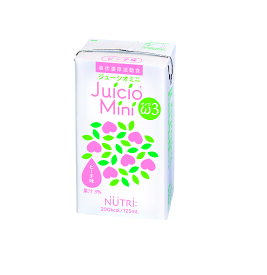 Jucio Mini ω3 ジューシオ ミニ オメガ3ピーチ味 125ml 12本