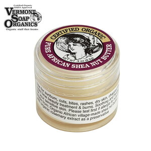 100VR̃I[KjbNRh@o[g\[vЁ@VAibco^[@nfBTCY 8.5g@Shea Nut Butter Handy SizeVermont Soap@n[u@VR@organic@@[g@XLPA@i`