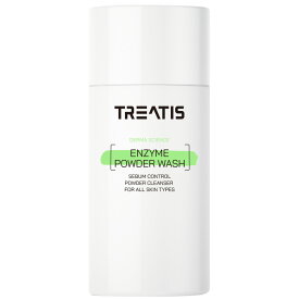 リニューアル/韓国美容皮膚科ブランド[Treatis] ENZYME POWDER WASH 80g/エンザイムパウダーウォッシュクレンザー/酵素洗顔料/ドクターズコスメ