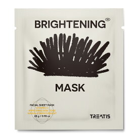 リニューアル/韓国美容皮膚科ブランド[Treatis] ブライトニング ビタミンC シートマスク 10枚入/Brightening Vitamin C Mask Sheet/美白/ドクターズコスメ