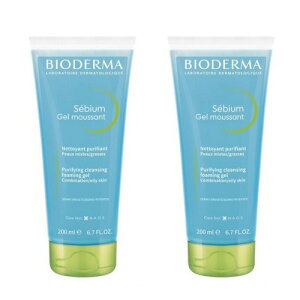 [BIODERMA][1+1] �r�I�f���} BIODERMA �Z�r�E�� �t�H�[�~���O �E�H�b�V���O�W�F�� 200ml X 2PCS / Sebium Gel Moussant 200ml X 2ea