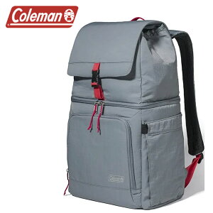 �y�����񂹁zColeman Now 18-Can Soft Cooler Backpack, Gray and Pink �R�[���}�� 18�ʃ\�t�g�N�[���[�o�b�N�p�b�N�A�O���[ �s���N �N�[���[ �����b�N �����^�ъy�X �ő�18�ʎ��[�\ ��e�ʎ��[
