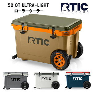 y񂹁z12T`16TԌח\ RTIC 52 Quart Ultra-Light Wheeled Hard Cooler 52NH[g yʃzC[N[[ y y ^ъȒP ړɕ֗ nh Sn`Ή [[ N[[