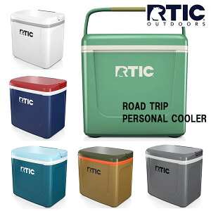 【在庫有り】レビューを書いて、保冷剤プレゼント!RTIC Road Trip Personal Cooler アールティック ロードトリップパーソナルクーラー 8QT 軽量クーラーボックス ハンドル シリコンネット 内蔵収納