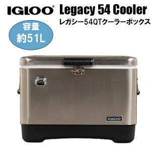 ŒZ14ł͂ IGLOO Legacy 54QT Cooler CO[KV[54QTN[[{bNX SŎ^ъȒP xȒfM rgC{gIvi[ 𔲂t ő85ʎ[ 51L X`[ ϋv