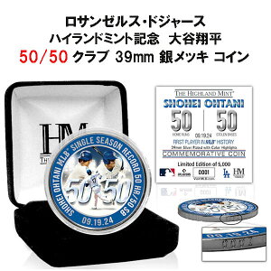 y݌ɗLz@T[XEhW[X@Jĕ nCh~g LO 50/50 Nu 39mm bLRC 50{ۑ 50ۃz[BLO Los Angeles Dodgers Shohei Ohtani Highland Mint Commemoramorati