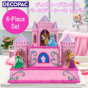 12T`16TԌo׏i fBYj[vZX nbs[ At^[ o[Xf[ gbp[ Disney Princess Happily Ever After Birthday Cake Topper 6s[X Vf AG vcF 