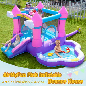 ŒZ14ł͂ sN Ct[^u oEX nEX AirMyFun Pink Inflatable Bounce House  O v[ɂȂ ƃv[ {[v[ 1œdC یlbg oXPbg