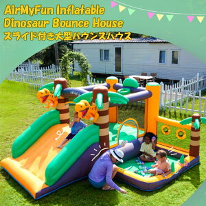 ŒZ14ł͂ AirMyFun Inflatable Dinosaur Bounce House Ct[^uoEX nEX qp WsOnEX XCht^oEV[ v[ v[ɂȂ {[v[ 
