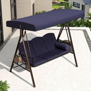 񂹁uR PURPLE LEAF 3 OpeBI |[`XCO 3-Seat Deluxe Outdoor Patio Porch Swing K[fXCO OpuR ܂肽ݎ TChe[u NbV  Ɩt 