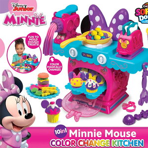 ŒZ14ł͂ Disney Junior Minnie Mouse Color Change Kitchen fBYj[ WjA ~j[ }EX J[ `FW Lb` \tgSy 10in1 W tCp g[X^[ P[L no[K[ 