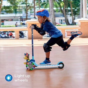 ŒZ14ł͂ pEpg[ qp 3D LbNXN[^[ 3D Kick Scooter for Kids ZtoX 3 CgAbv ~߃fbLt tbgu[L y pߋ 艟  