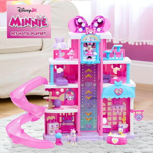 ŒZ14ł͂ fBYj[WjA ~j[}EX ybgze vCZbg 23s[X 50.8cm Disney Jr. Minnie Mouse Pet Hotel Playset CgTEh Gx[^[ ~j[ fCW[ tB