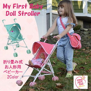 yŒZ14ł͂zMtgܕt܂肽ݎl`pxr[J[ My First Baby Doll Stroller oM[ V ̎q ʂ l` bVуh[oM[ V[gxg xg Pt j