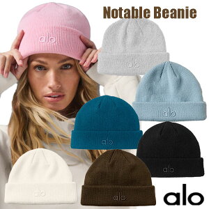  ALO Yoga  Kič蒼A S胊u҂݃jbgX Notable Beanie A[K A[ lC uh T[X KEFAuh lCu҂ g Mtg v[
