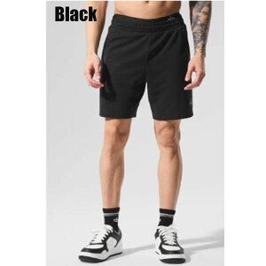 ���ŒZ14���ł��͂��� alo 7 Double Take Short 7�C���`�_�u���e�C�N�V���[�g �n�[�t�p���c �V���[�g�p���c �{�g���X �����b�N�X�����t�B�b�g�� �~�b�h�E�F�C�g ���炩�Ȑ��n �_�炩�����G �l�C �R