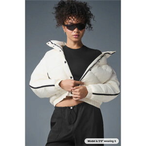  Alo Yoga  Kič蒼A Aspen Love Puffer Jacket AXyupt@[WPbg ubNsN WX JISOO BLACKPINK us fB[X KEFA uh  lC y 