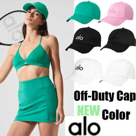 NEW COLOR ★ALO Yoga★ニューカラー 新色 Off-Duty Cap 正規品米国より直輸入 最先端 ロゴキャップ 調節可能なストラップバック セレクトショップ 大人気 ブランド レア トレンド アメリカ 流行 オフデューティキャップ カラー6色 オールシーズン アロー 公式 グリーン