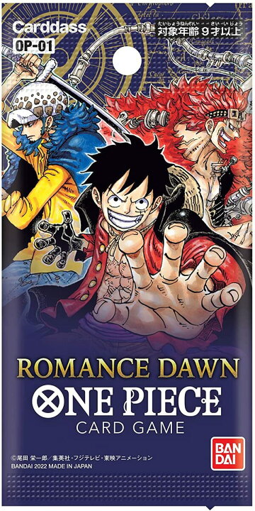 楽天市場 8月10日入荷分 未開封1カートン 12box入り One Pieceカードゲームromance Dawn Op 01 ｄ ｒ ａｓｈｏｐ