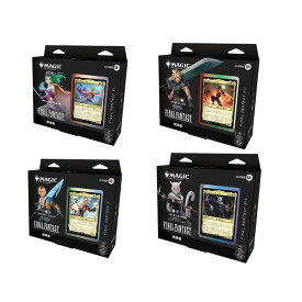 【2月中旬頃再販予約/4種セット】MTG 統率者デッキ 日本語版 4種セット Commander deck Japanese version