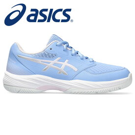 ★ジュニア向け設計で快適な履き心地★【2024年春夏モデル】【アシックス　asics】【シューズ　靴】 ジュニア用バレーボール シューズ ゲルネットバーナー バリスティック 3 GS 子供 こども 小学生 1054A011 (500) ライトサファイア/コスモス [240412]