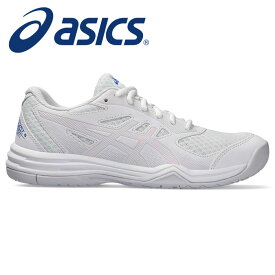 ★柔軟性＆耐久性！軽量モデル★【2024年春夏モデル】【アシックス　asics】【シューズ　靴】 レディース用ハンドボール シューズ UPCOURT(アップコート) 5 女性用 1072A088 (105) ホワイト/コスモス [240412]