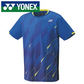 【メール便送料無料(追跡可能)】【ヨネックス　YONEX】【ウェア】 10463 テニス・バドミントン ゲームシャツ(フィットスタイル) メンズ レディース 男女兼用 UVカット ブラストブルー 786 [220508] 父の日 プレゼント