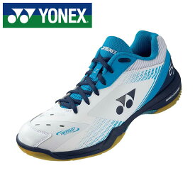 【ヨネックス　YONEX】【シューズ　靴】 SHB65Z3 バドミントンシューズ メンズ レディース 男女兼用 パワークッション65Z ホワイト/オーシャンブルー 725 [230422]