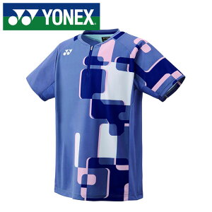 【メール便送料無料(追跡可能)】★日本バドミントン協会審査合格品★【 2025年 秋冬モデル】【 ヨネックス YONEX 】【ウェア】 テニス バドミントン ゲームシャツ メンズ シャツ 10641 (811) ライ