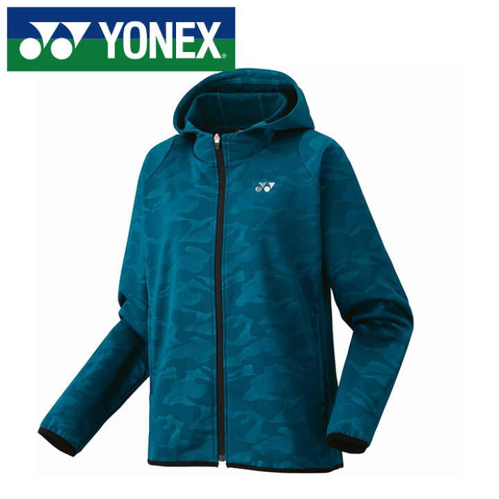 ヨネックス YONEX ウェア テニス バドミントン レディース ニット ジャケット フード付き フルジップ ウォームアップ ウェア パーカー アウター 58115 609 ナイトスカイ 251015 amz アスリート ステージ